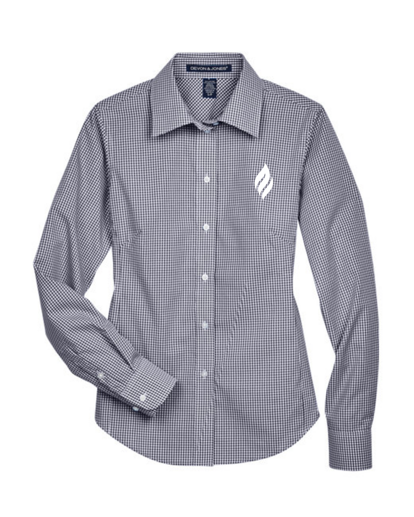 CFCU Devon & Jones Womens Check Woven Shirt image 1