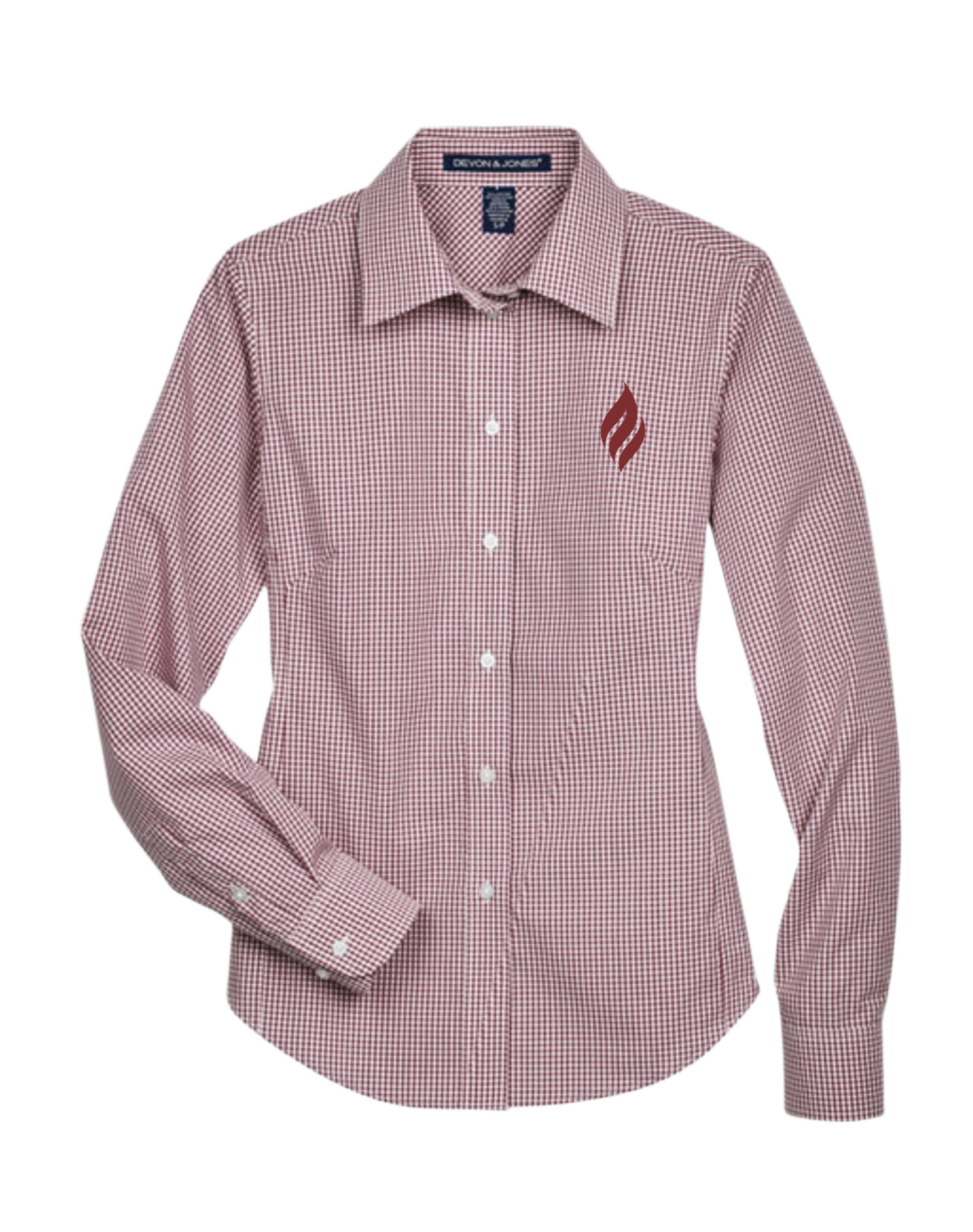 CFCU Devon & Jones Womens Check Woven Shirt image 2