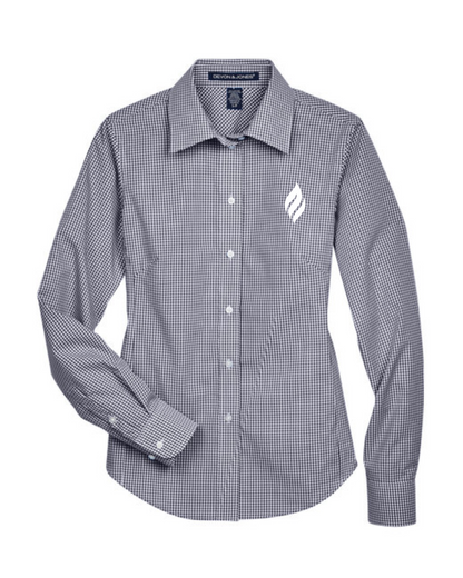 CFCU Devon & Jones Womens Check Woven Shirt image 1