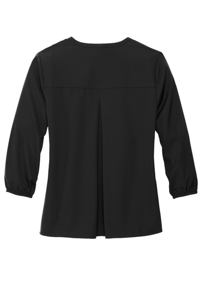 Champions First Women's LS Crepe Crew image 5