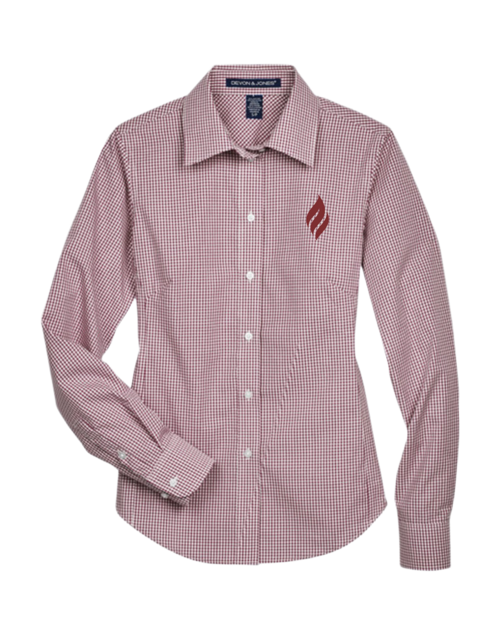 CFCU Devon & Jones Womens Check Woven Shirt image 2
